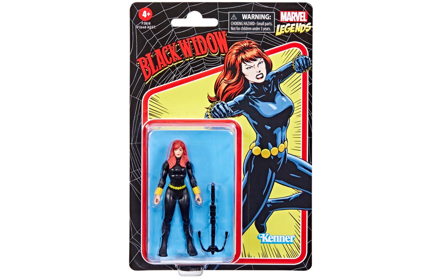MARVEL Figur Marvel Legends Retro 375 Black Widow