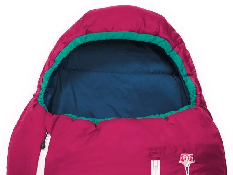 Grüezi Bag Schlafsack Wolle World Traveller 100-170 cm, Himbeerrot Grüezi Bag Schlafsack Wolle World Traveller 100-170 cm, Himbeerrot