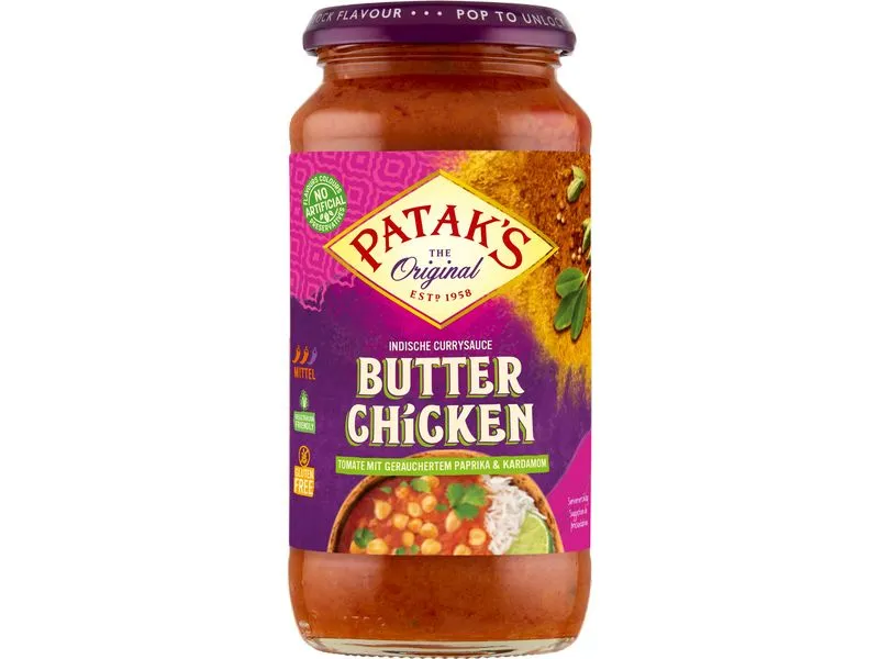 Pataks Butter Chicken Sauce 450 g Pataks Butter Chicken Sauce 450 g
