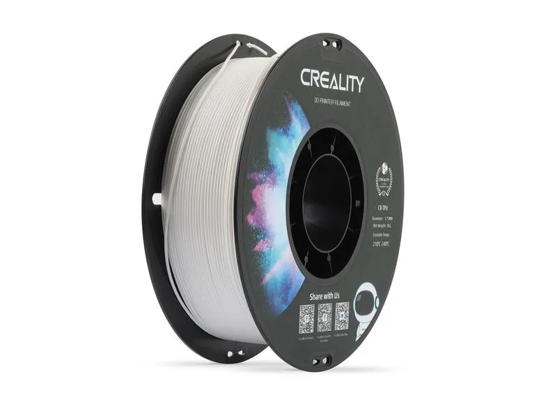 Creality Filament TPU, Weiss, 1.75 mm, 1 kg