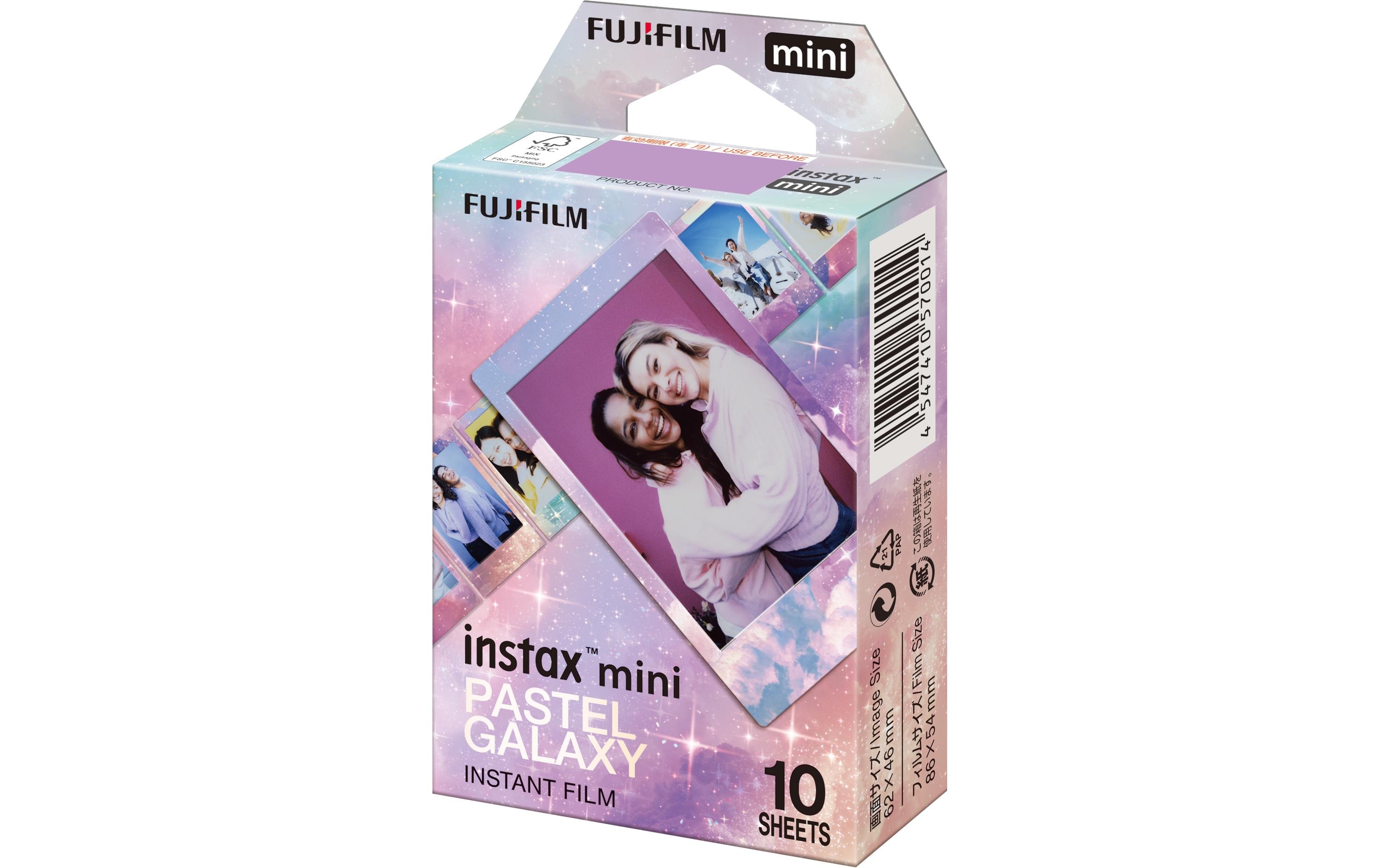 Fujifilm Instax Mini 10 Blatt Pastel Galaxy, 10 Blatt