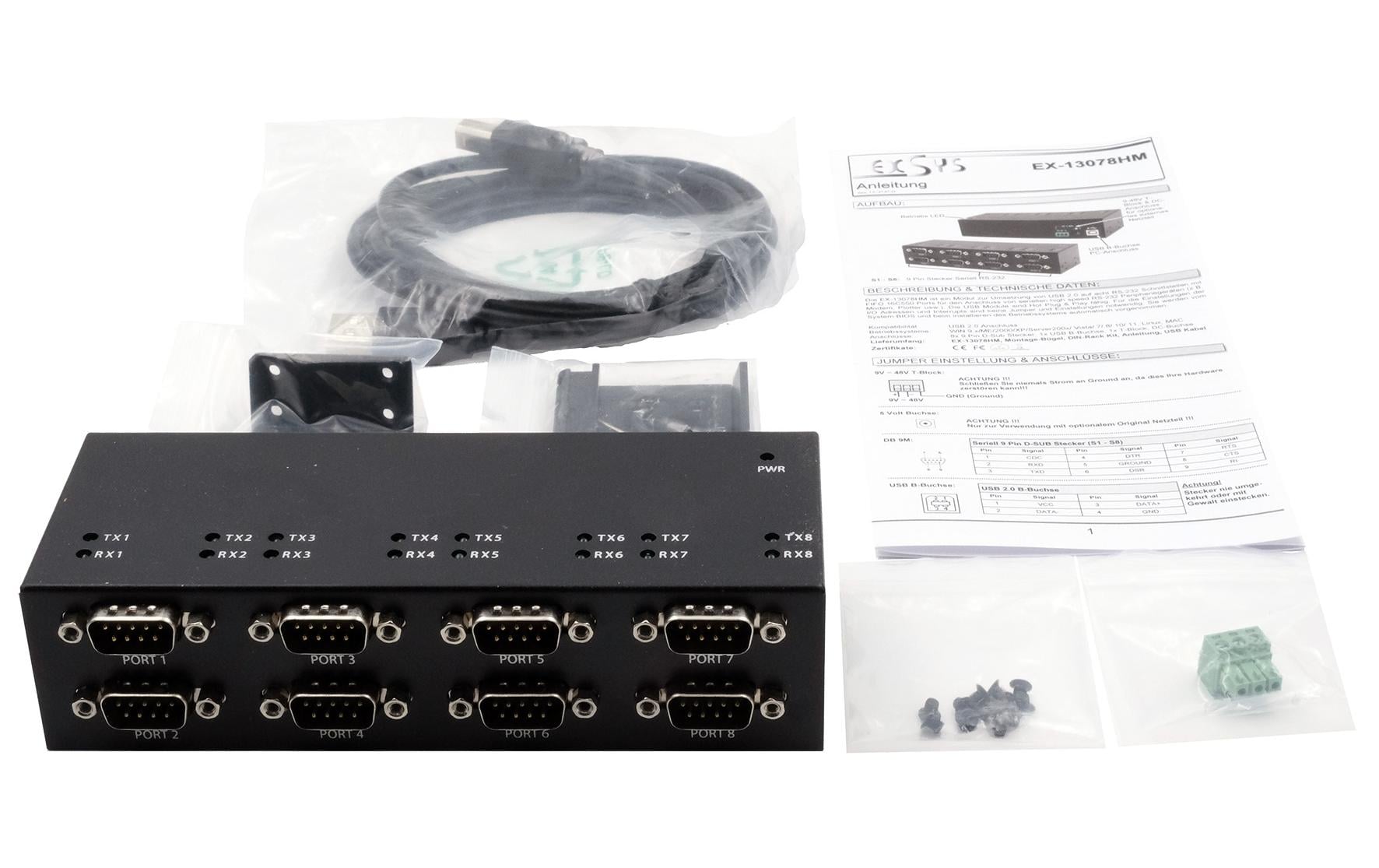 Exsys Serial-Adapter EX-13078HM