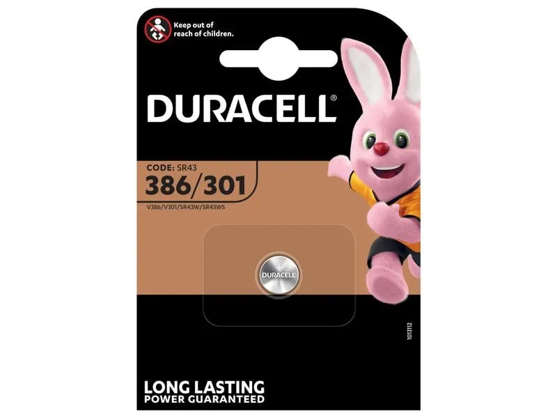 Duracell Knopfzelle Specialty 386/301 1 Stück Duracell Knopfzelle Specialty 386/301 1 Stück