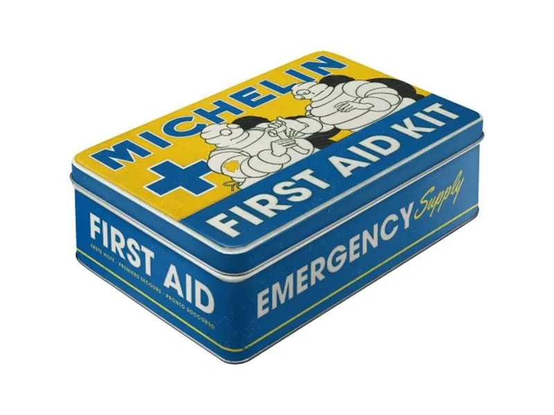 Nostalgic Art Medikamentenbox Michelin Blau/Gelb Nostalgic Art Medikamentenbox Michelin Blau/Gelb