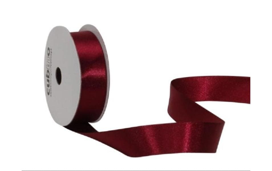 Spyk Satinband 16 mm x 5 m, Bordeaux