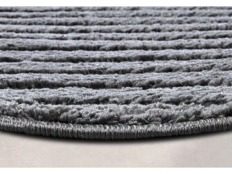 Elle Decoration Teppich Panglao Ø 160 cm, Anthracite