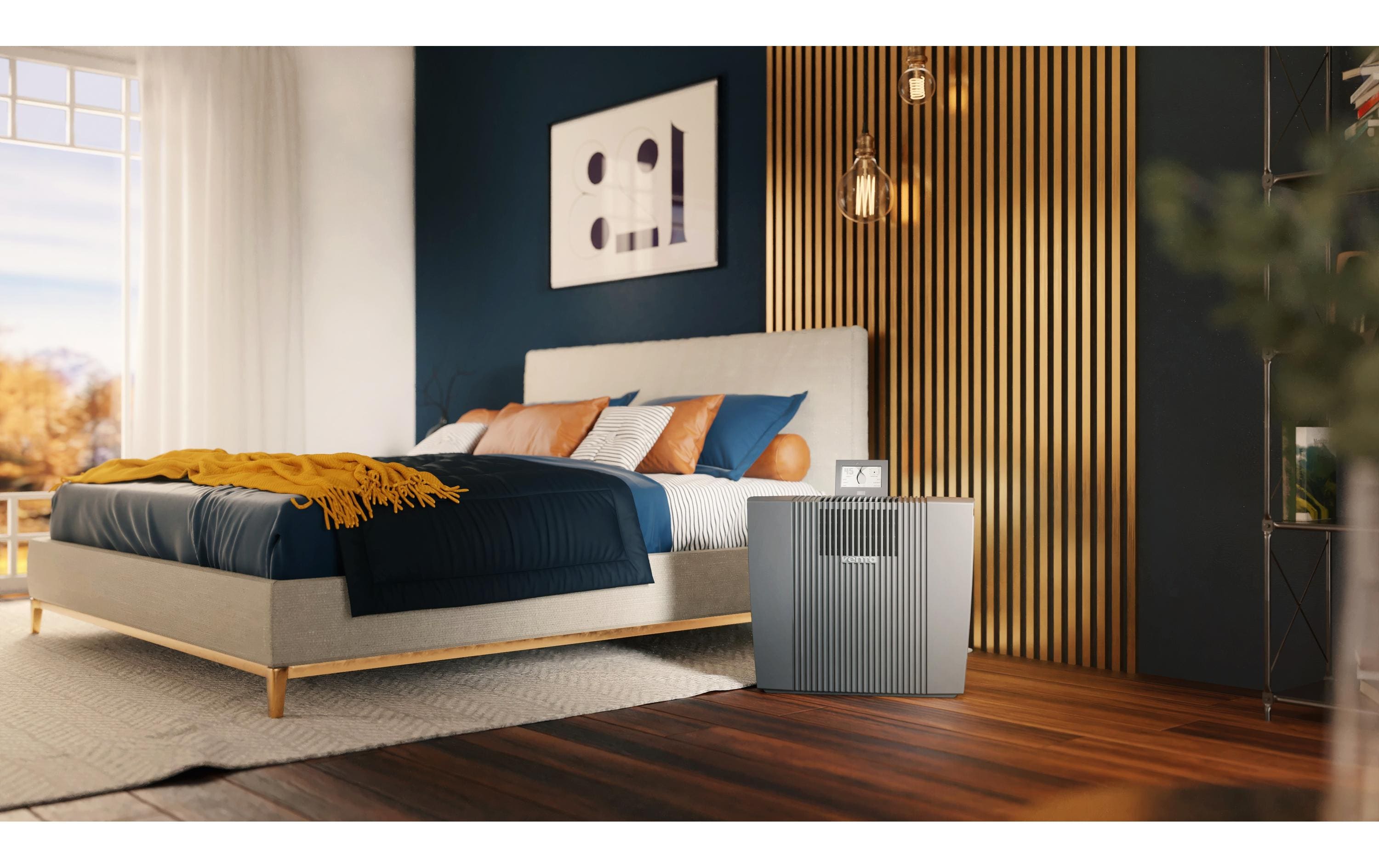 Venta Luftwäscher Luftbefeuchter AW902 Professional Grau, 120 m² Venta Luftwäscher Luftbefeuchter AW902 Professional Grau, 120 m²