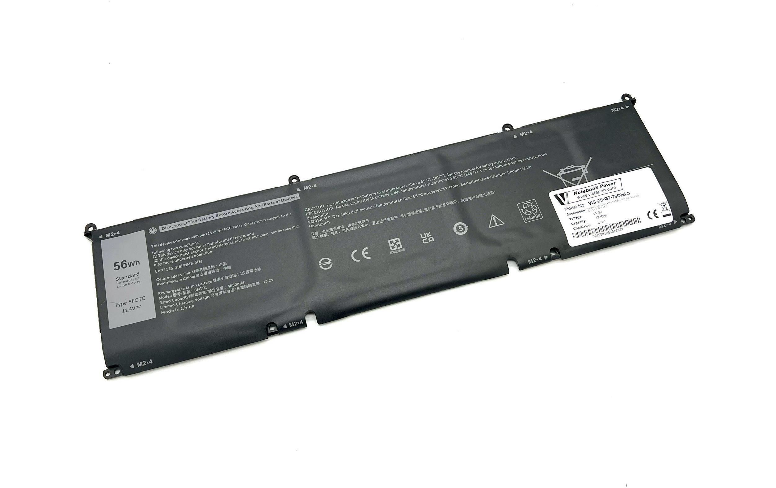 Vistaport Akku für Dell G15, G7, Inspirion, Precision, XPS, Alienware Vistaport Akku für Dell G15, G7, Inspirion, Precision, XPS, Alienware