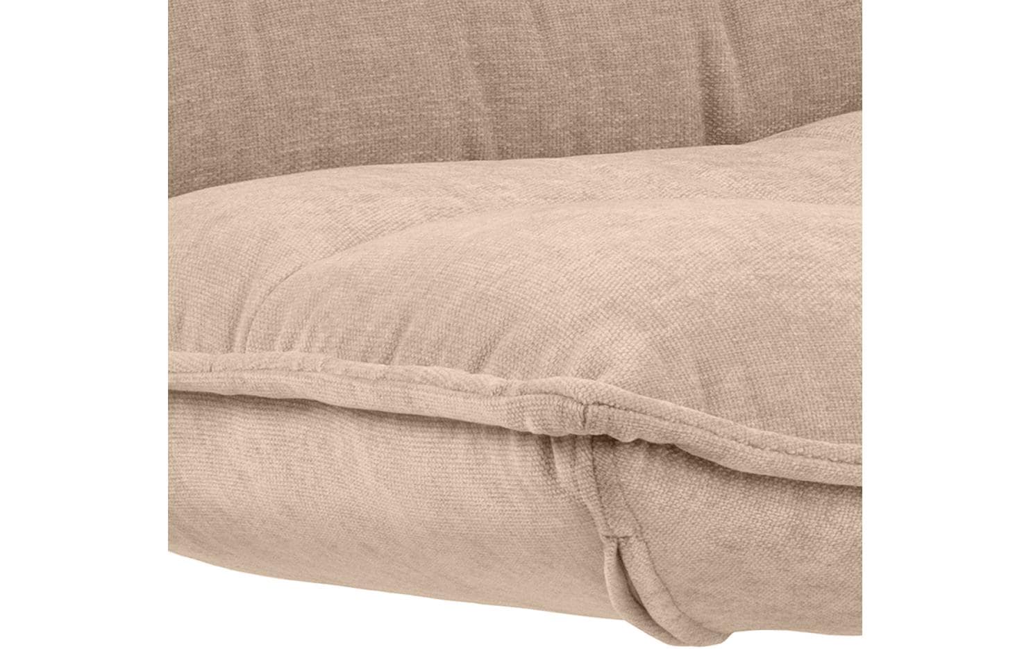 AC Design Sessel Blizzard Polyurethan (PU)/Stahl, Beige