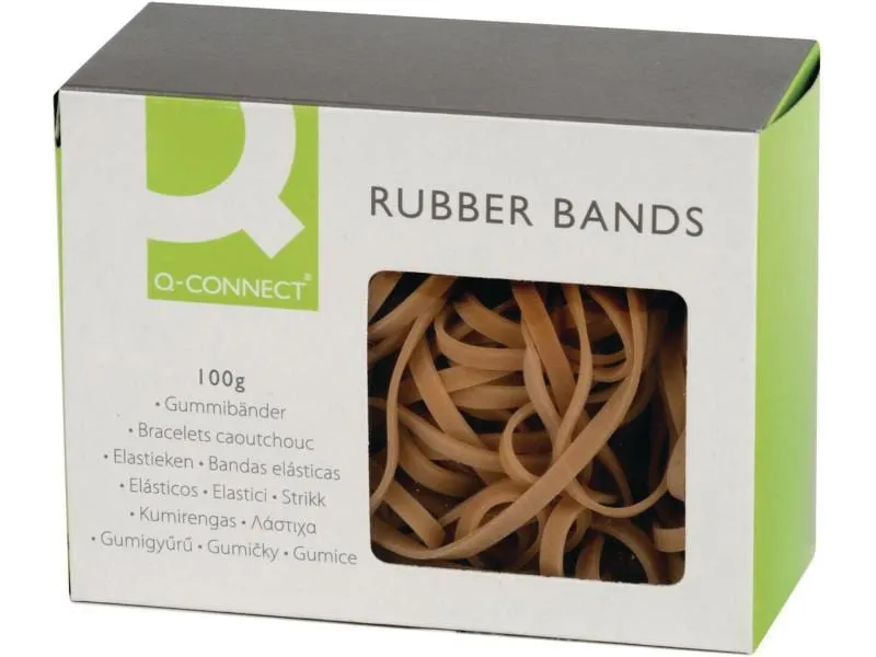 CONNECT Gummiband Nr. 38 3 x 150 mm, 100 g