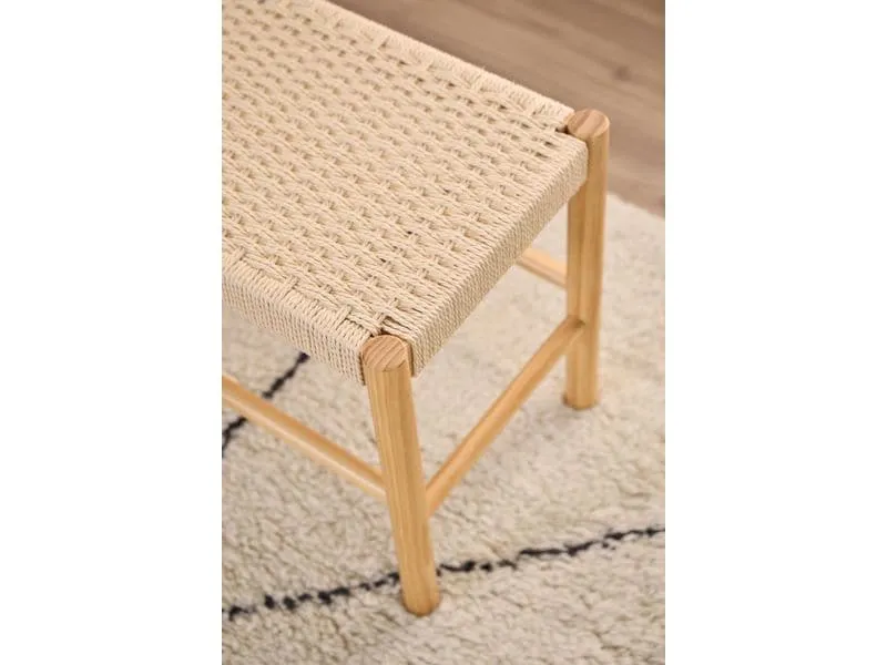 AC Design Sitzbank Alvin 80 x 45 cm, Weiss