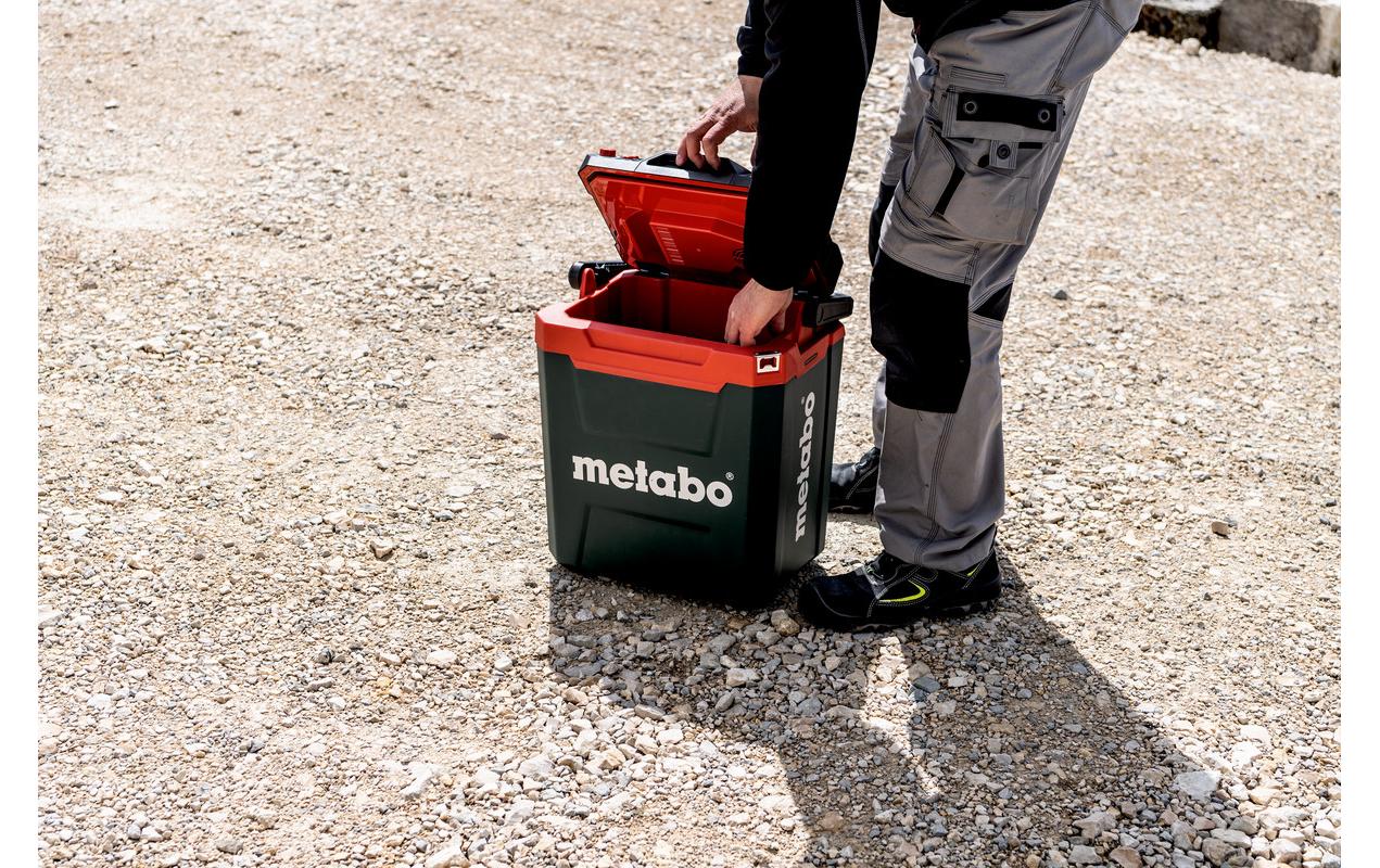 Metabo Kühlbox Akku-Kühlbox KB 18 BL Solo Karton, 24 ltr. Inhalt Metabo Kühlbox Akku-Kühlbox KB 18 BL Solo Karton, 24 ltr. Inhalt