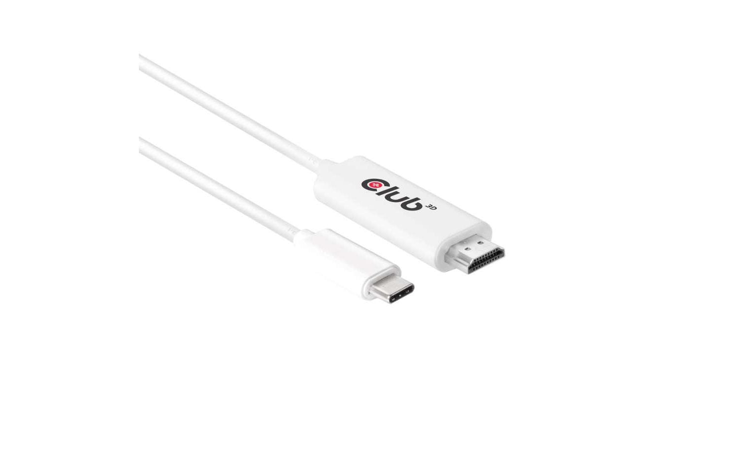 Club 3D Kabel USB Type-C - HDMI, 1.8 m