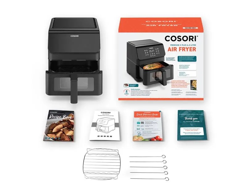 Cosori Heissluft-Fritteuse Premium II Plus 6.2 l