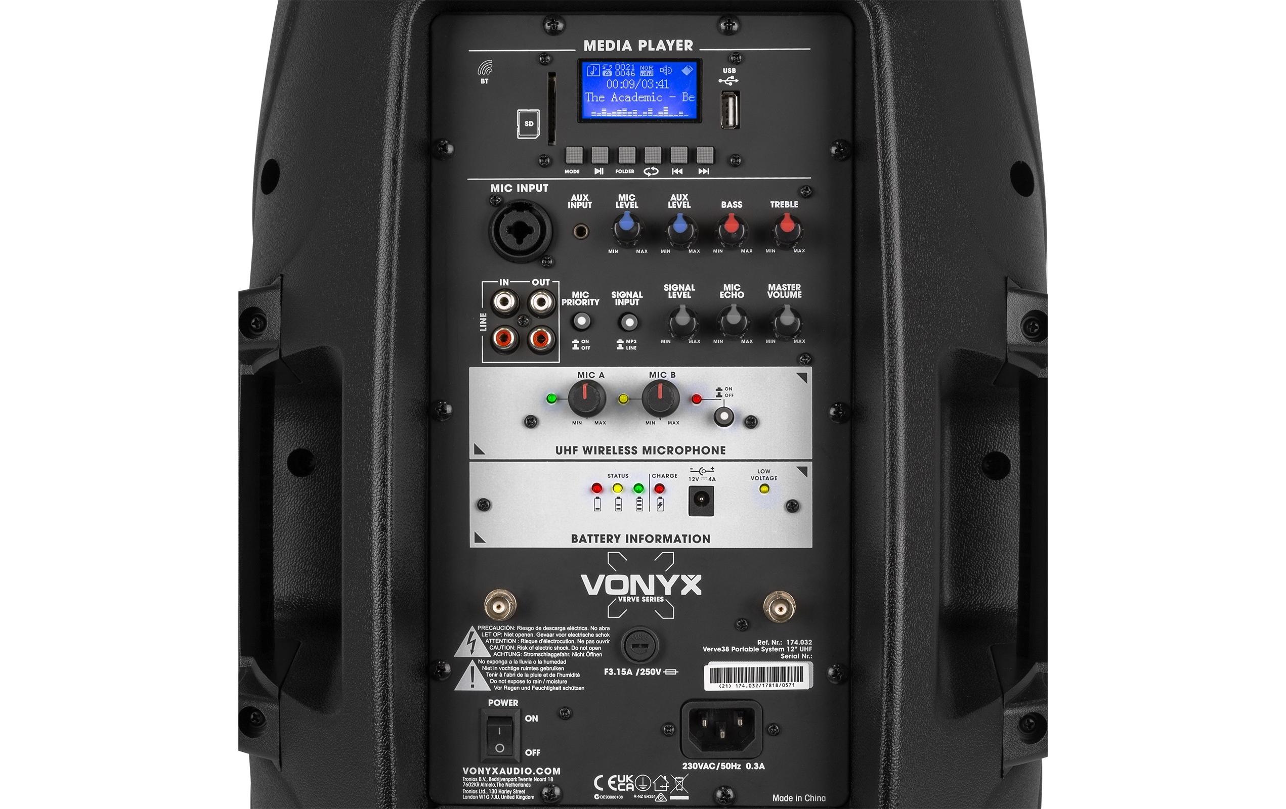 Vonyx PA-System Verve38
