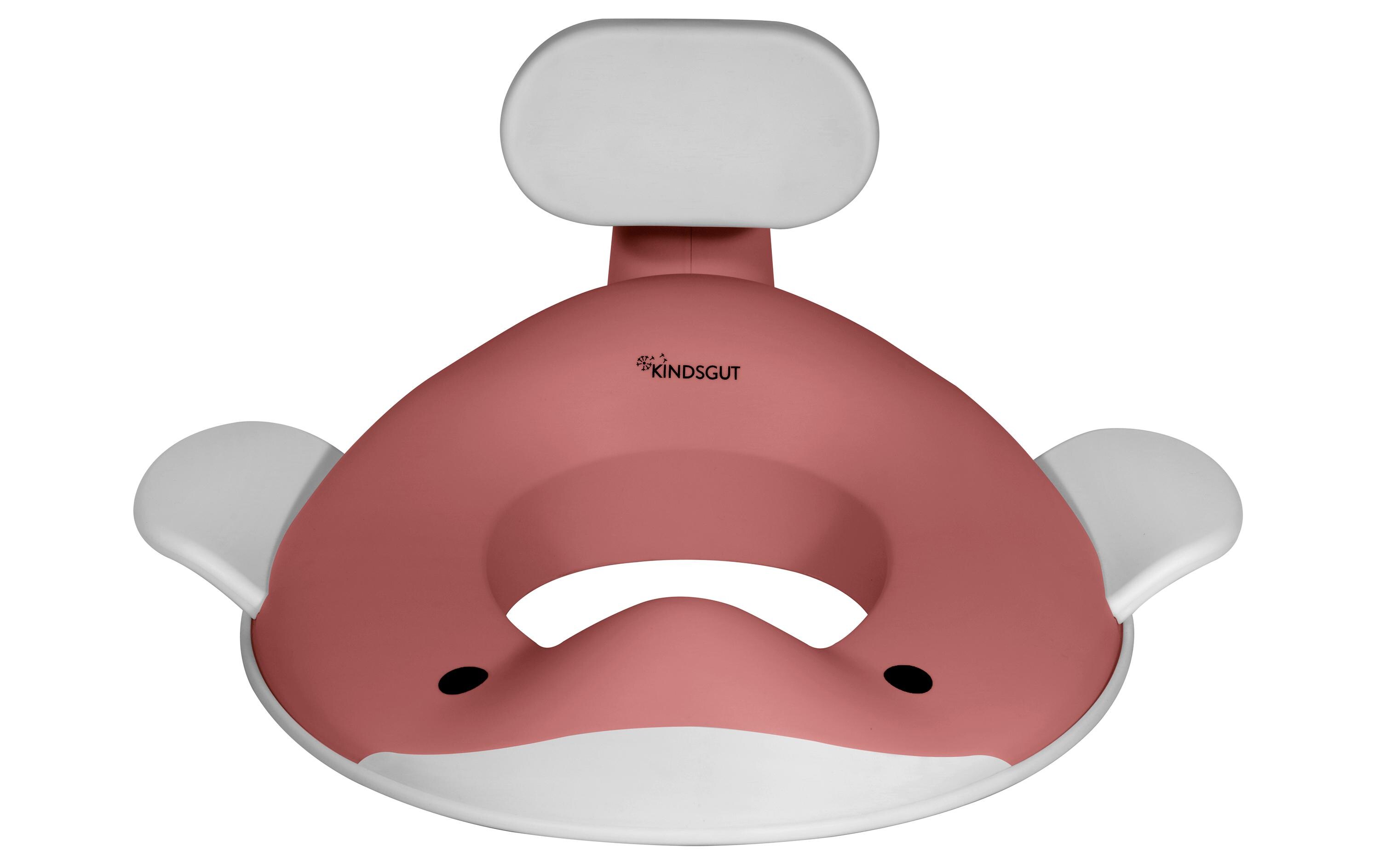 Kindsgut Toilettensitz Wal Altrosa