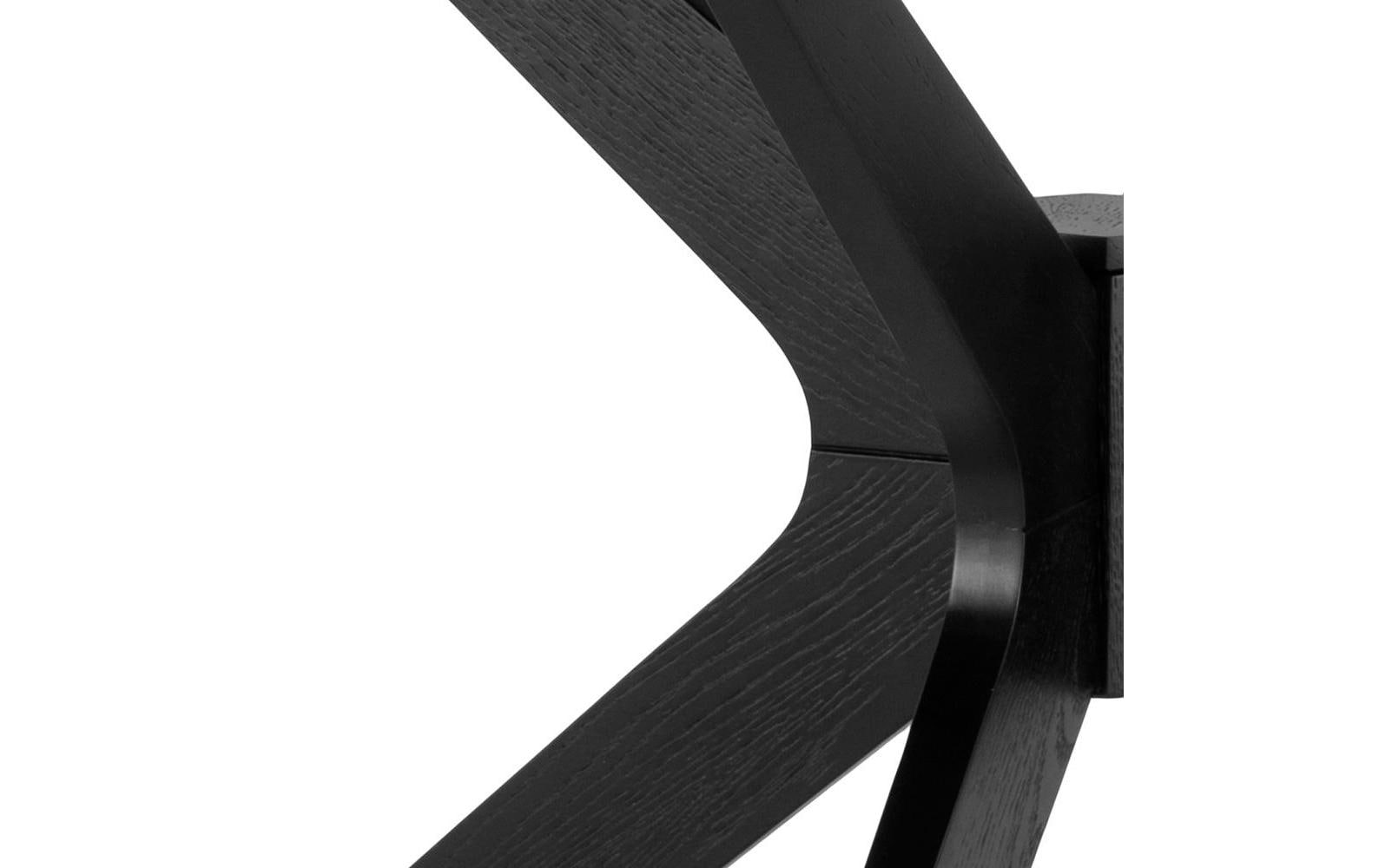 AC Design Tisch Duncan Schwarz Ø 105 cm