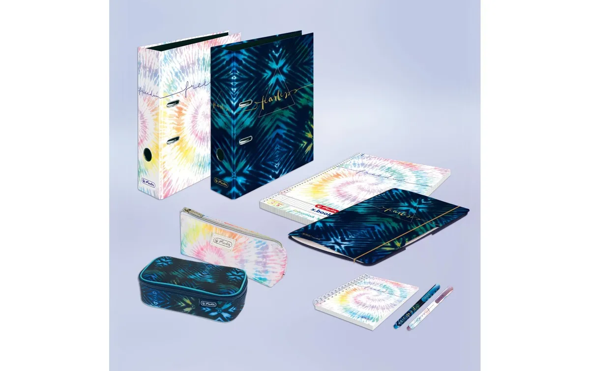Herlitz Spiralblock New Baltik Freedom Kariert, 80 Blätter, A4
