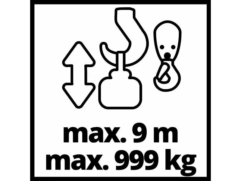 Einhell Seilhebezug TC-EH 1000, 1000 kg Einhell Seilhebezug TC-EH 1000, 1000 kg