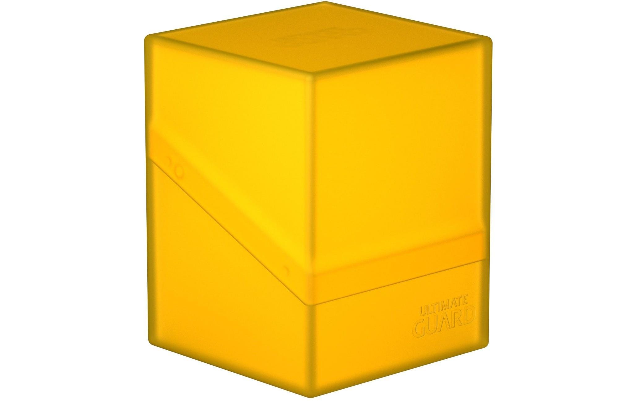 Ultimate Guard Kartenbox Boulder Deck Case Standardgrösse 100+ Bernstein