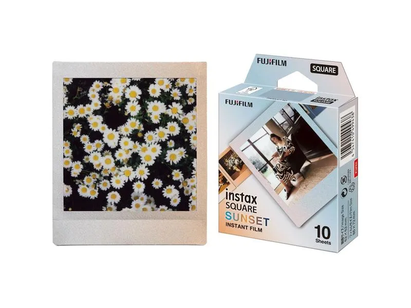 Fujifilm Sofortbildfilm Instax Square 10 Blatt Sunset Fujifilm Sofortbildfilm Instax Square 10 Blatt Sunset