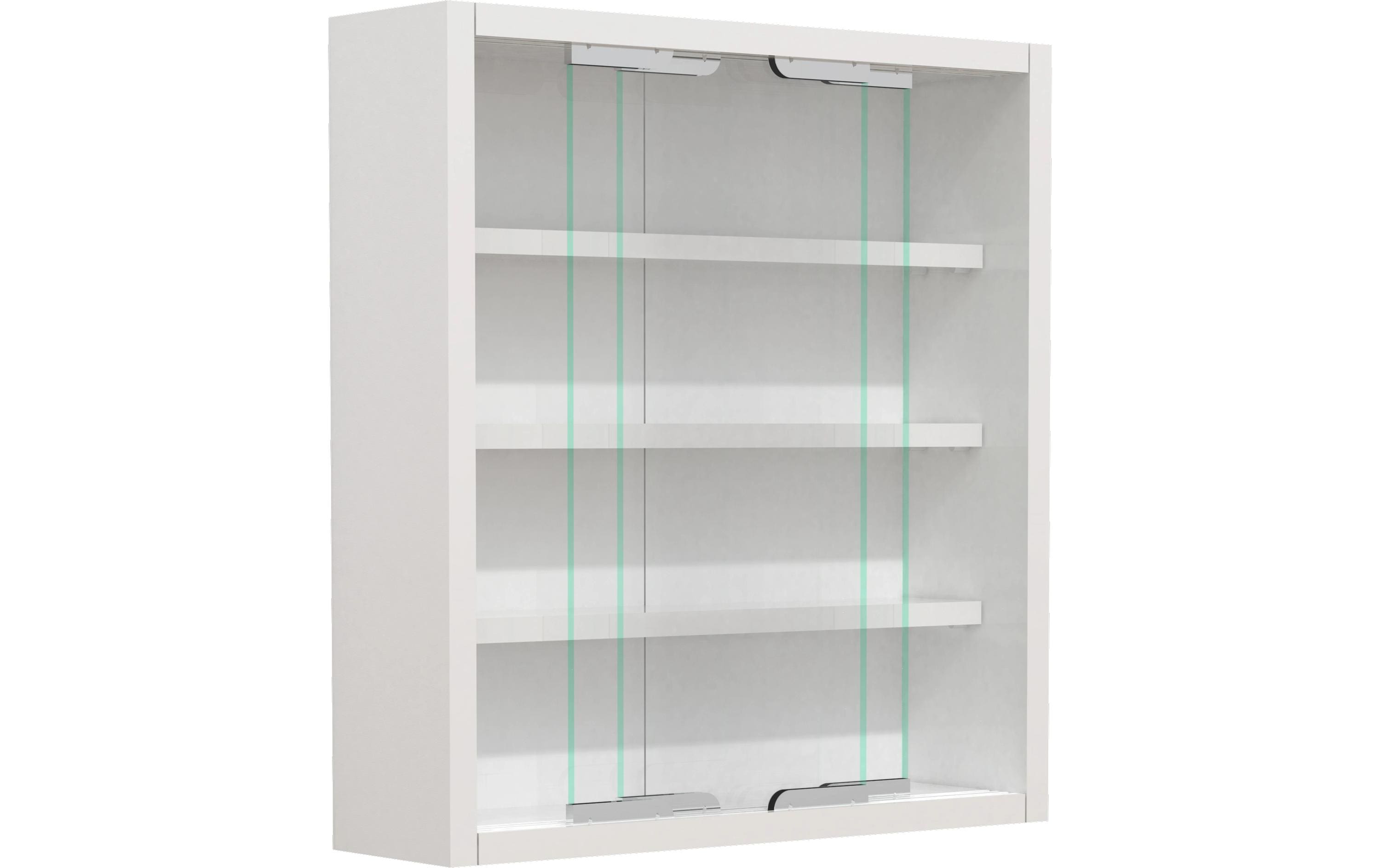 VCM Vitrine Agisa S 37 x 40 cm, Weiss