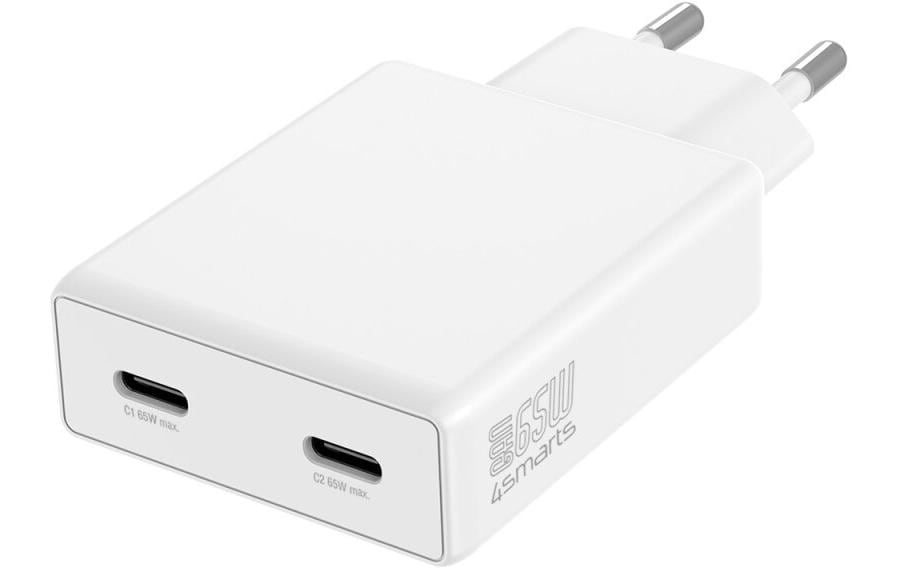 4smarts USB-Wandladegerät PDPlug Slim Dual Weiss