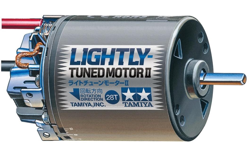 Tamiya Brushed Motor Lightly Tuned Motor II 28T