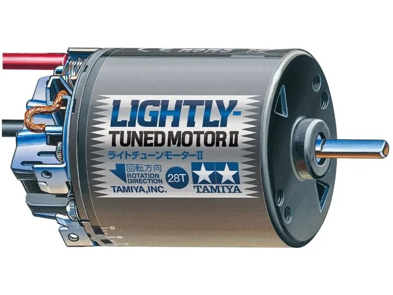 Tamiya Brushed Motor Lightly Tuned Motor II 28T Tamiya Brushed Motor Lightly Tuned Motor II 28T