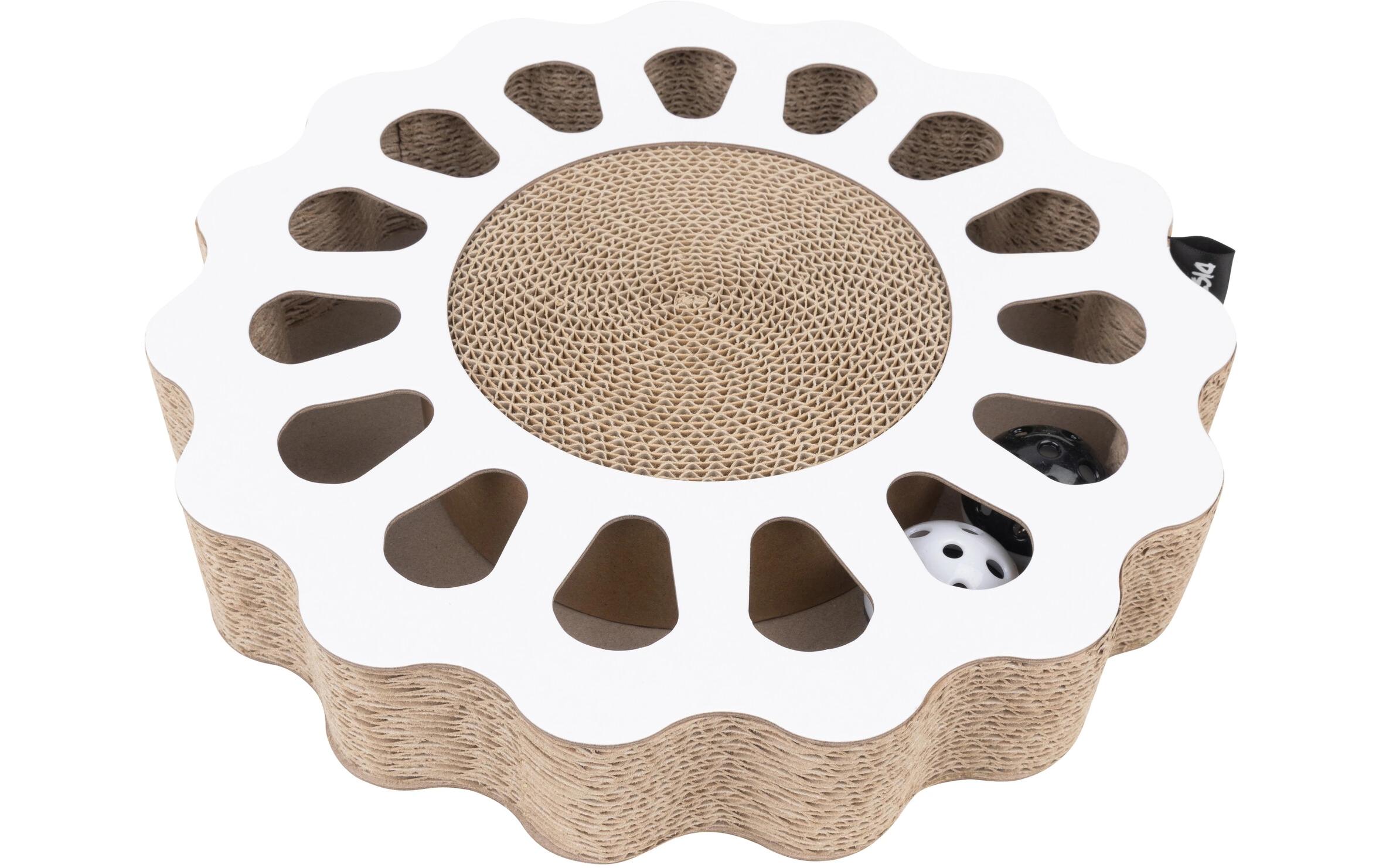 District 70 Katzen-Spielzeug Spielboard Sunny White, 32 x 32 x 6 cm District 70 Katzen-Spielzeug Spielboard Sunny White, 32 x 32 x 6 cm