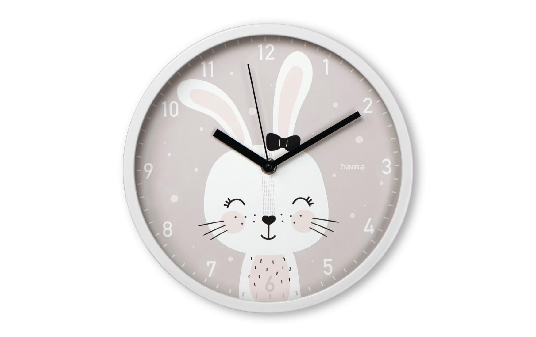 Hama Wanduhr Maui Ø 25 cm, Weiss