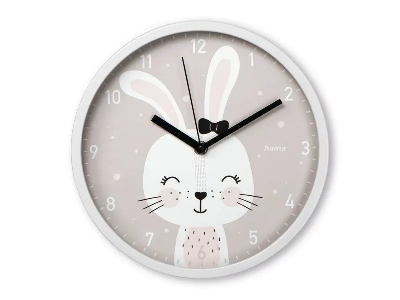 Hama Wanduhr Maui Ø 25 cm, Weiss
