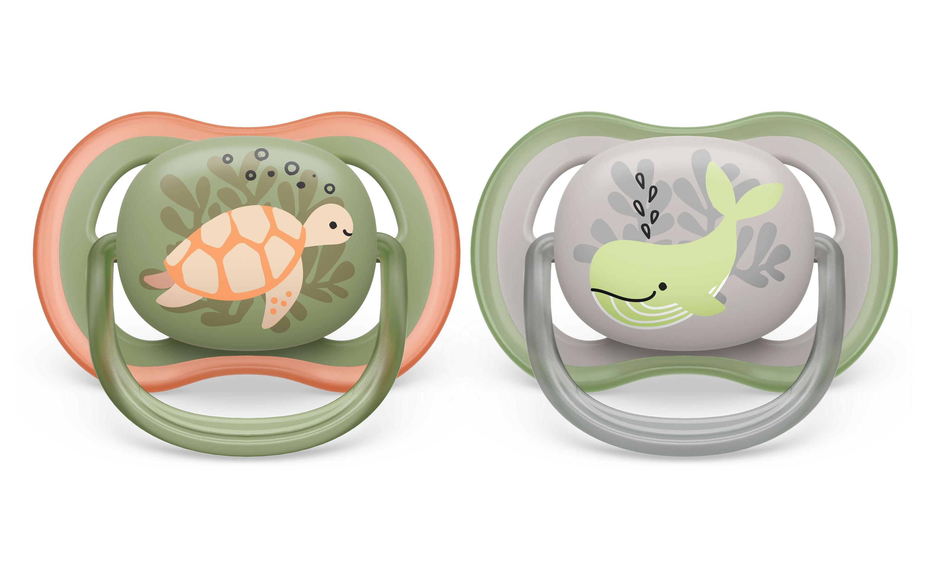 PHILIPS AVENT Nuggi ultra air 6-18 Mt. Schildkröte/Wal PHILIPS AVENT Nuggi ultra air 6-18 Mt. Schildkröte/Wal