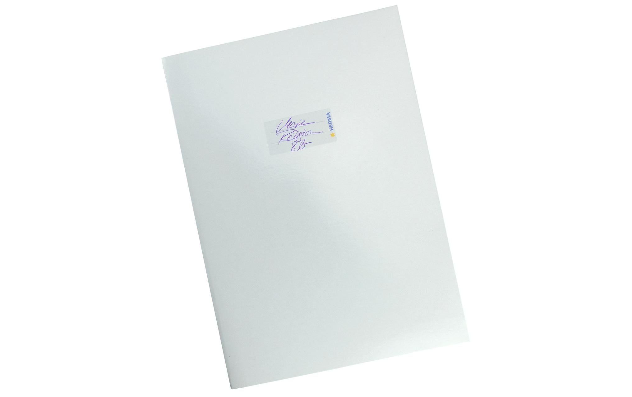 HERMA Einbandpapier A4 Weiss