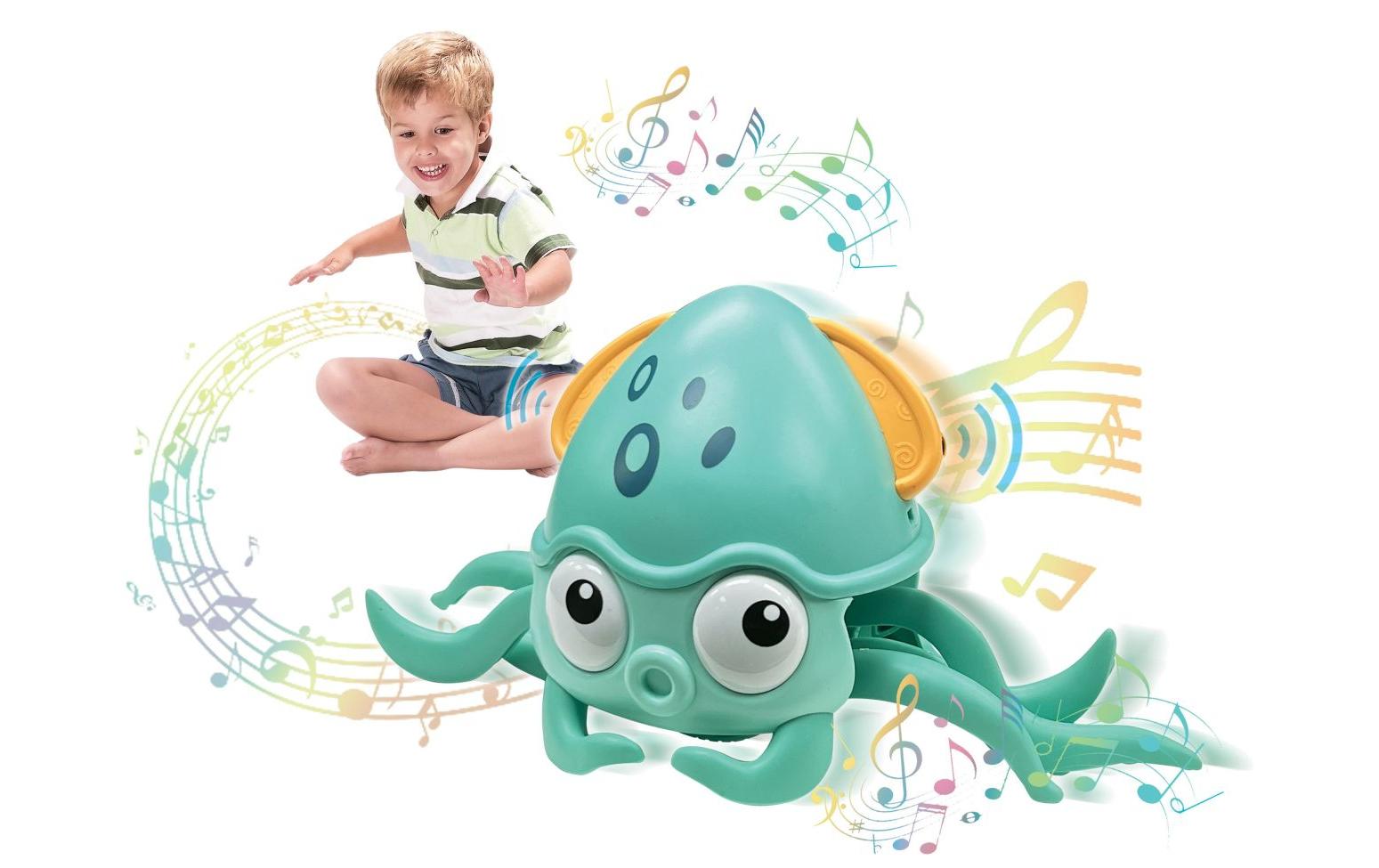 Totally Laufender Oktopus mit Sound & Sensor Totally Laufender Oktopus mit Sound & Sensor