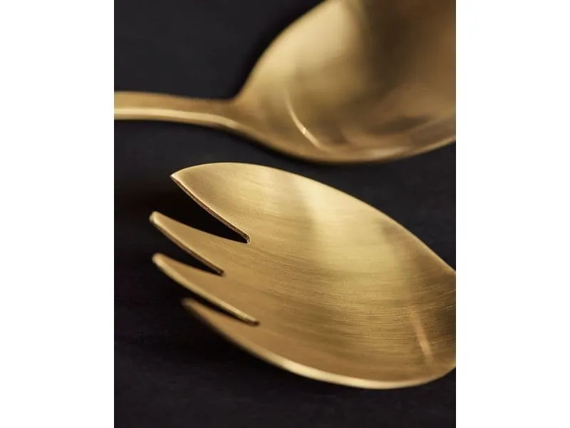 House Doctor Salatbesteck Golden