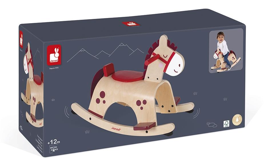 Janod Schaukelpferd Pony Nature