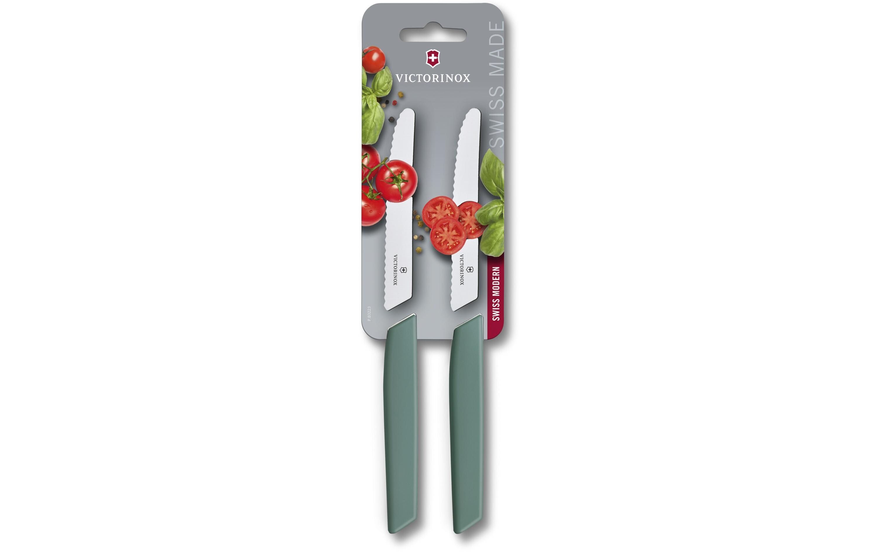 Victorinox Tafelmesser Swiss Modern 2 Stück, Sage