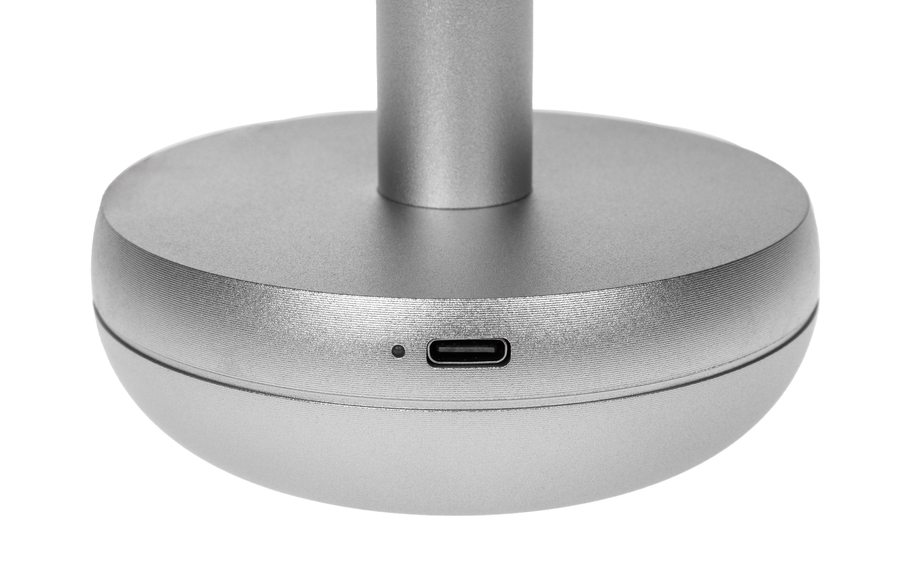 COCON USB-Tischleuchte Pilz, Silber