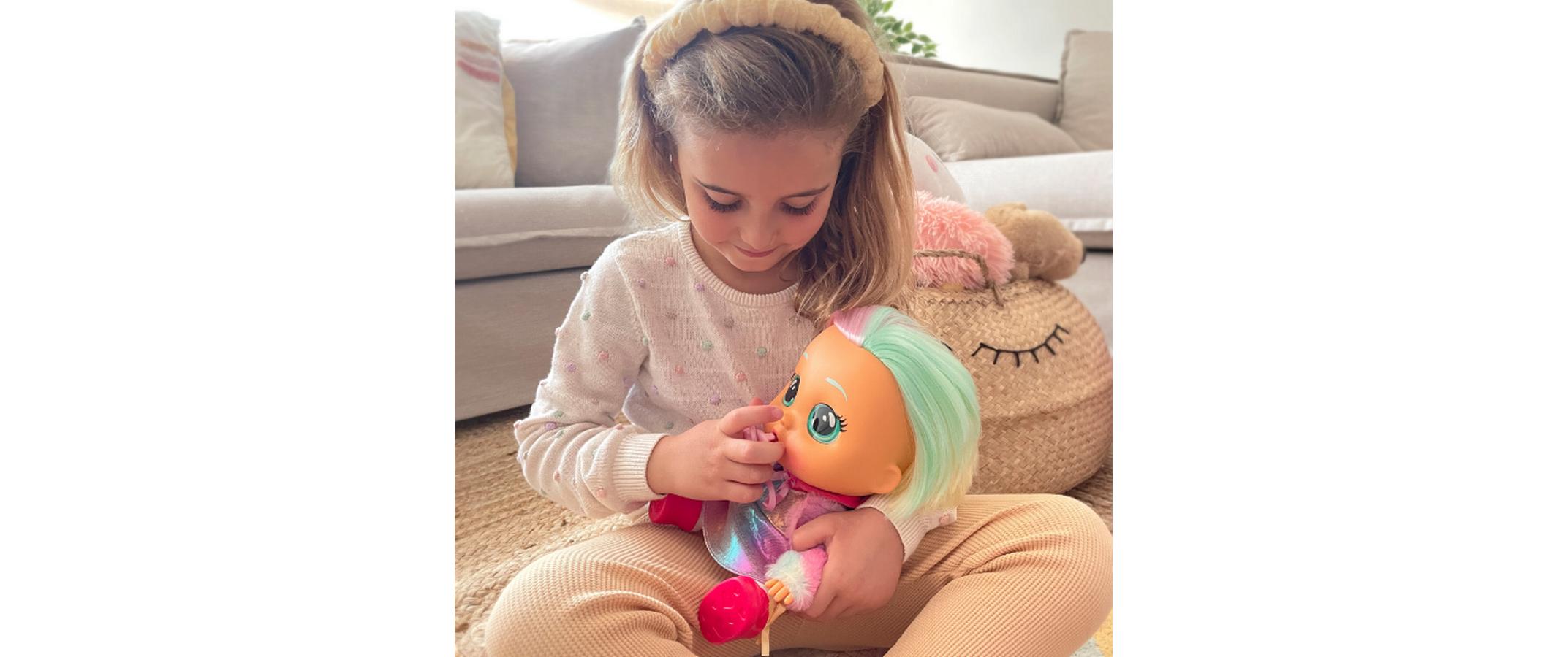 IMC Toys Puppe Cry Babies Dressy Fantasy Hannah 30 cm