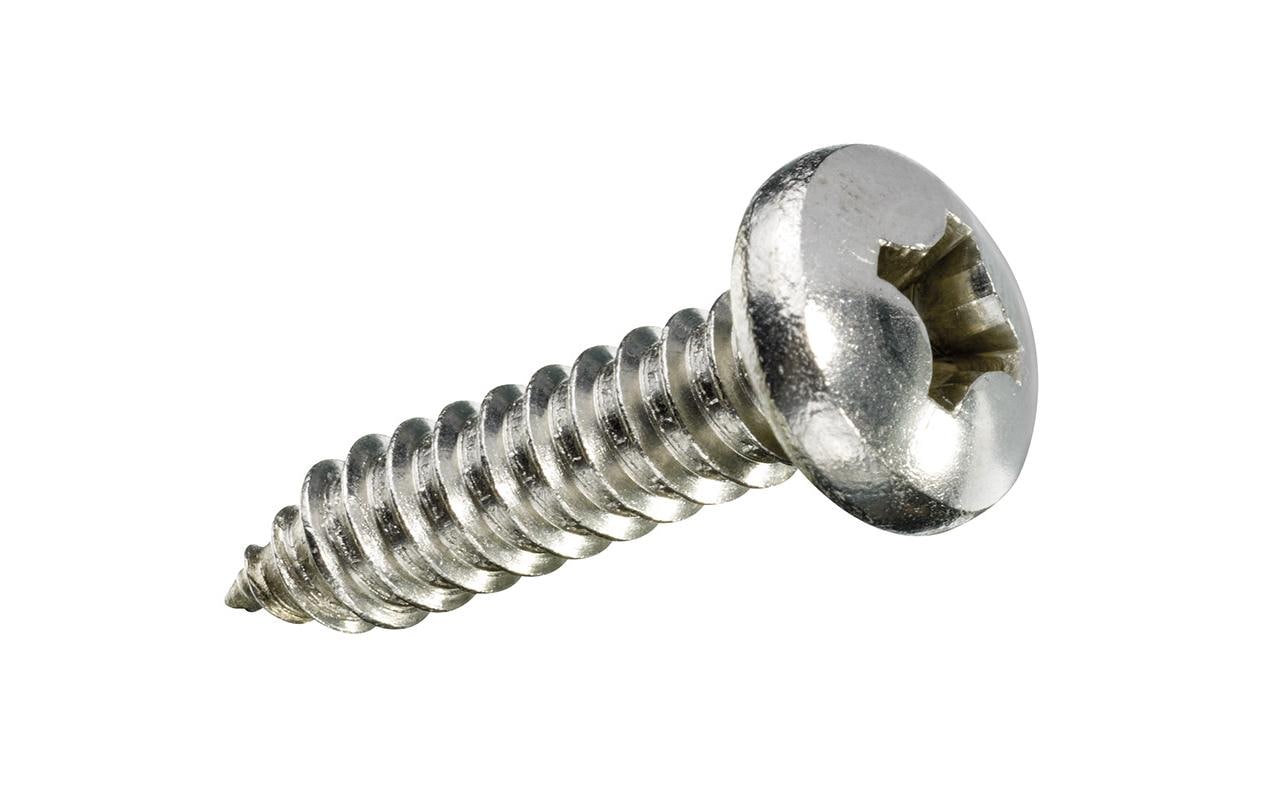 FTM Blechschrauben Linsenkopf 2.2 x 6.5 mm Edelstahl, 18 Stück FTM Blechschrauben Linsenkopf 2.2 x 6.5 mm Edelstahl, 18 Stück
