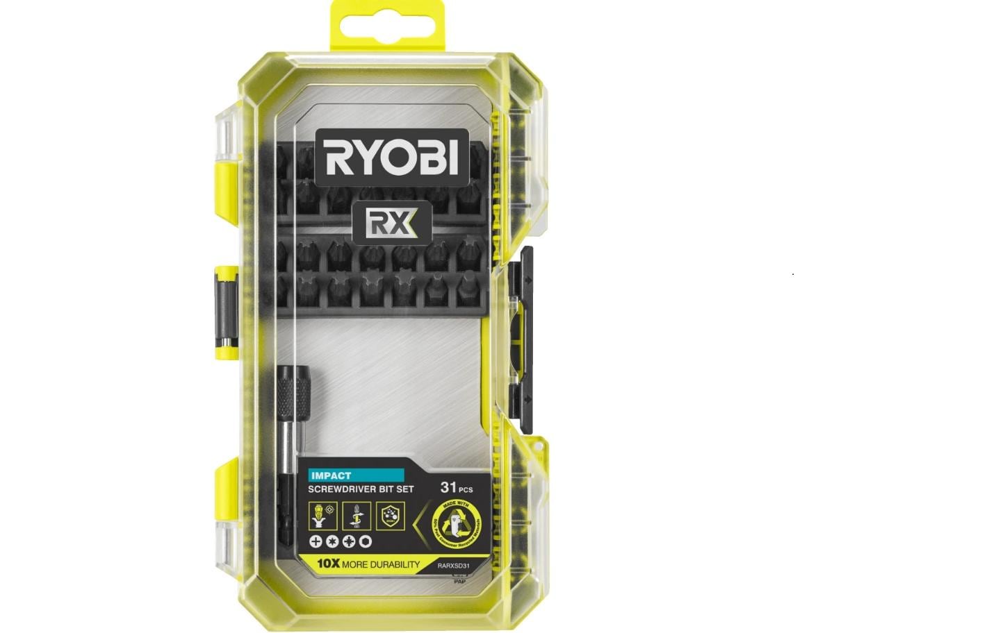 Ryobi Werkstatt Bit-Set 31-teilig Ryobi Werkstatt Bit-Set 31-teilig