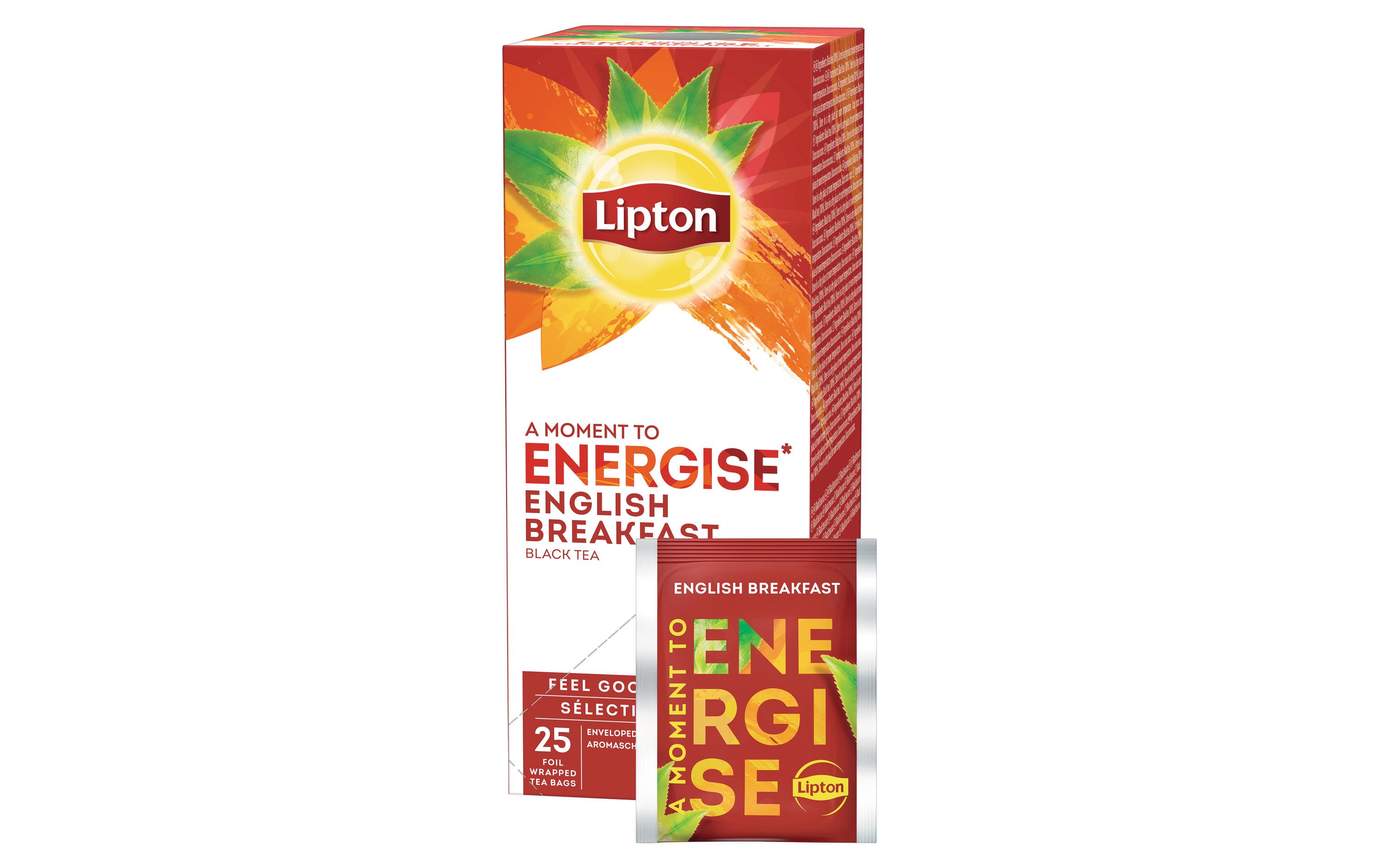 Lipton Teebeutel English Breakfast 25 Stück