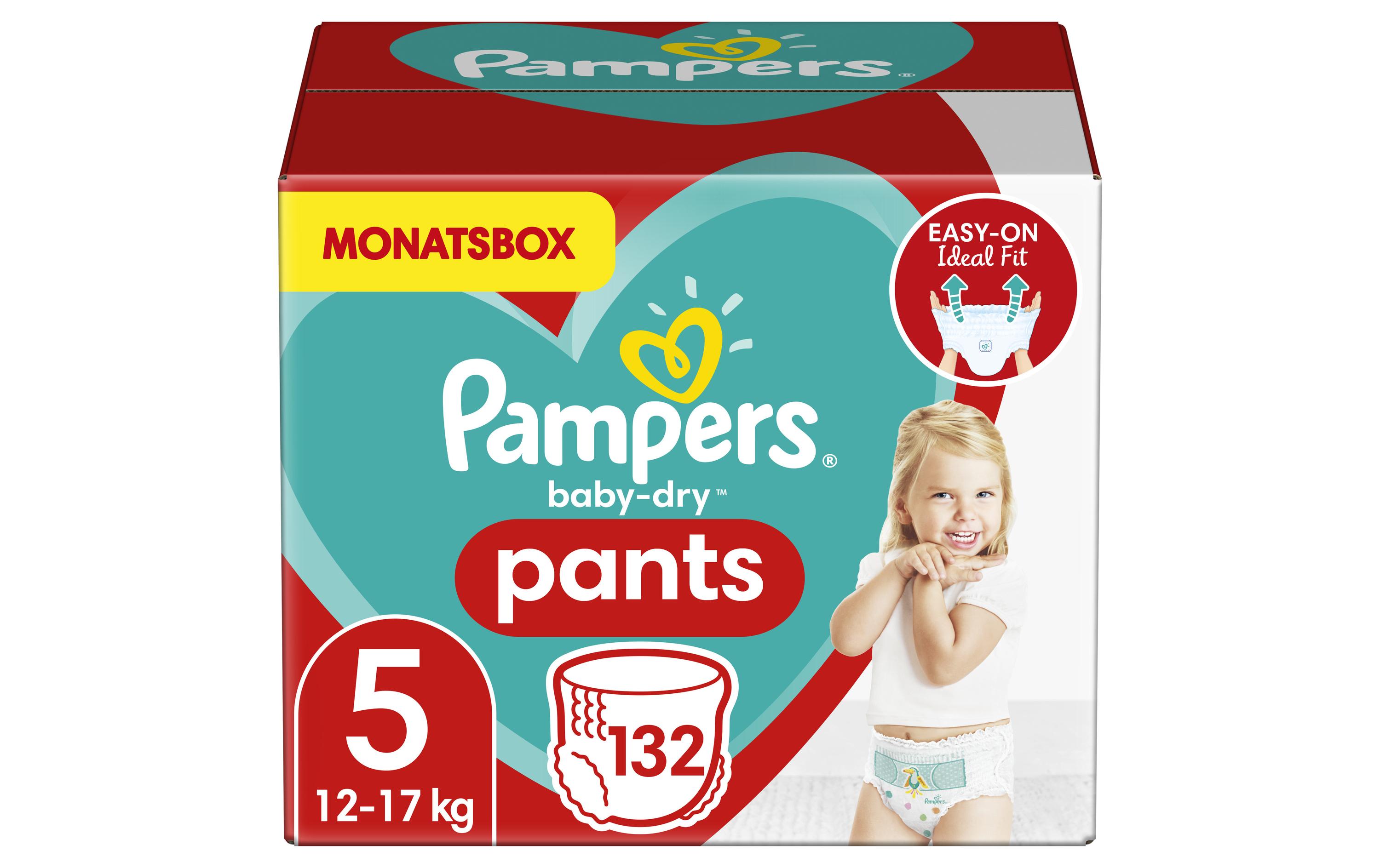 Pampers Windeln Baby Dry Pants Monatsbox Grösse 5 Pampers Windeln Baby Dry Pants Monatsbox Grösse 5