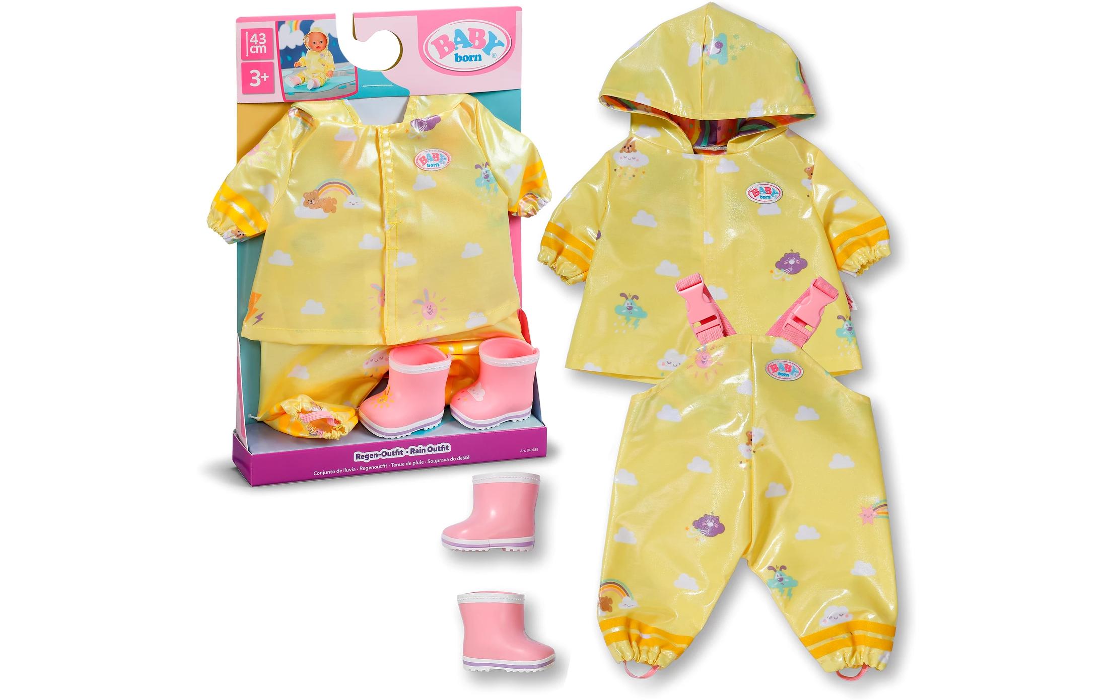 Baby Born Puppenkleidung Regen-Outfit 43 cm