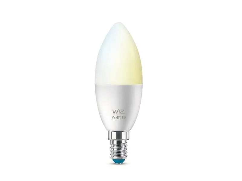 WiZ Leuchtmittel 4.9W (40W) E14 C37 Tunable White Doppelpack