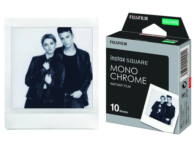 Fujifilm Sofortbildfilm Instax Square 10 Blatt Monochrome Fujifilm Sofortbildfilm Instax Square 10 Blatt Monochrome