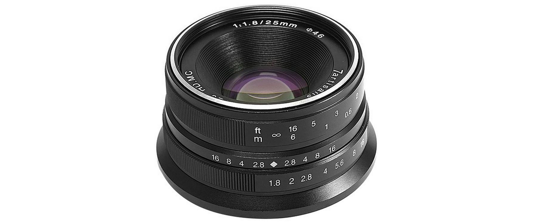 7Artisans Festbrennweite 25mm F/1.8 – MFT