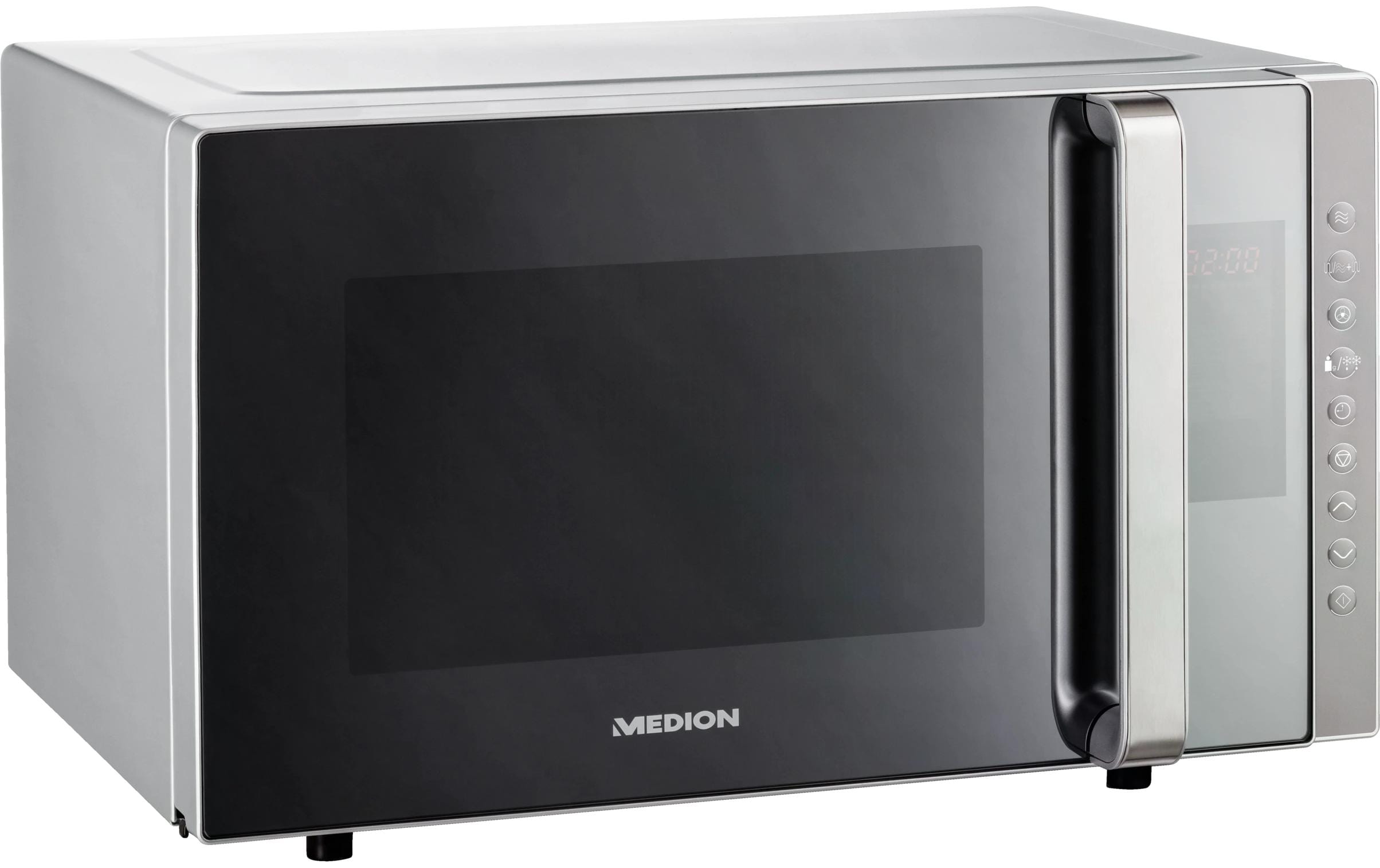 Medion Mikrowelle mit Grill MD 17495 Grau Medion Mikrowelle mit Grill MD 17495 Grau