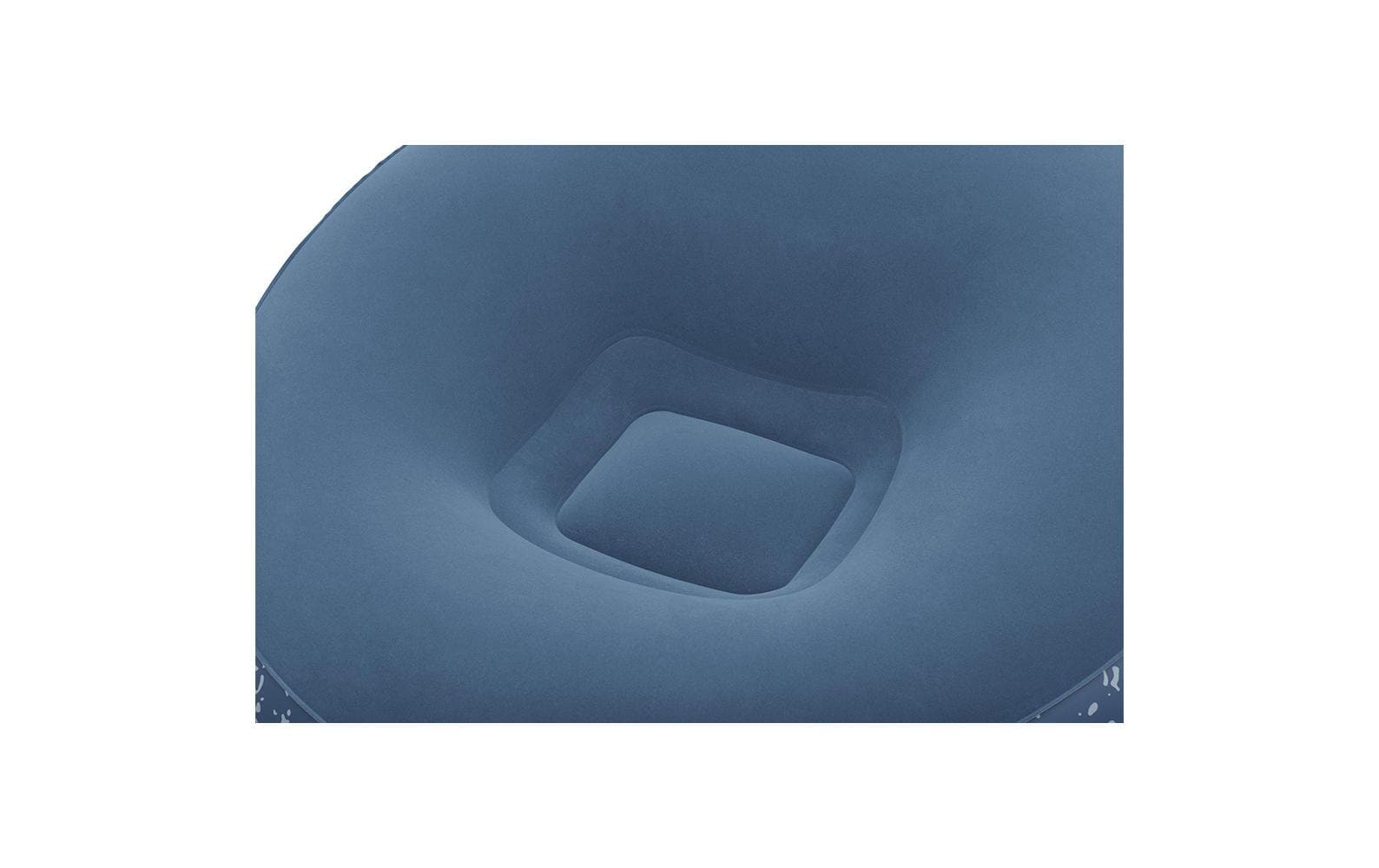 Bestway Aufblasbarer Sessel Inflate Blau, 112 x 112 cm